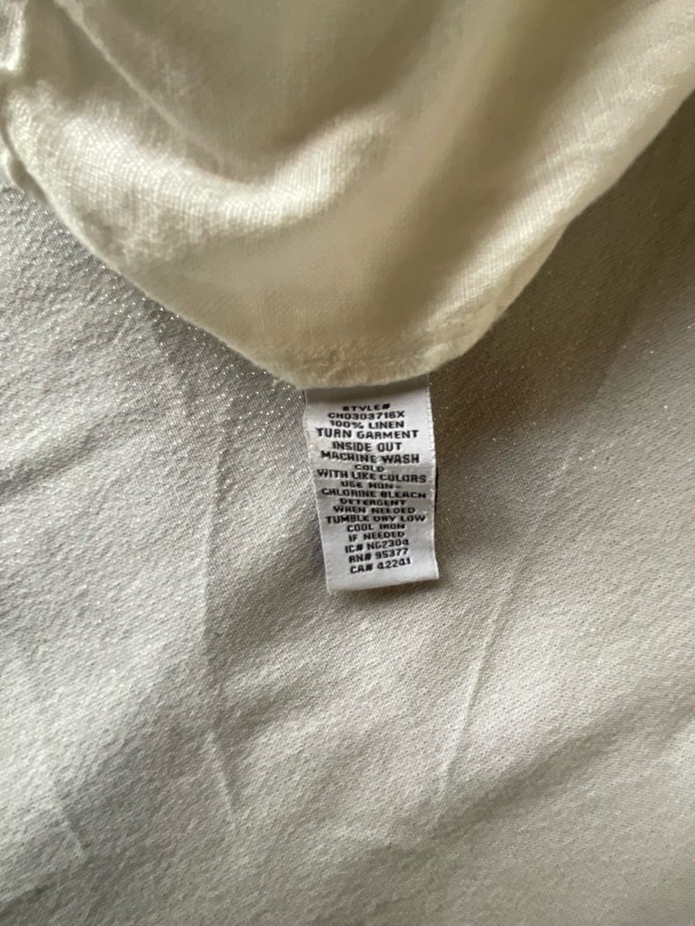 Sanctuary Linen Paperbag Waist Cargo Shorts White XL - Picture 4 of 8